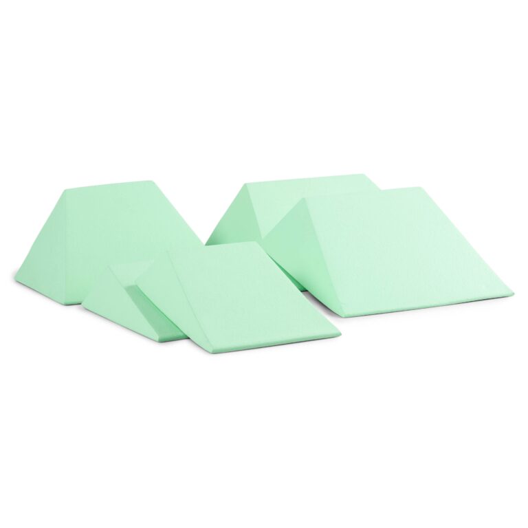 Green Stealth Cote Radiolucent Wedge Kit A for X-Rays