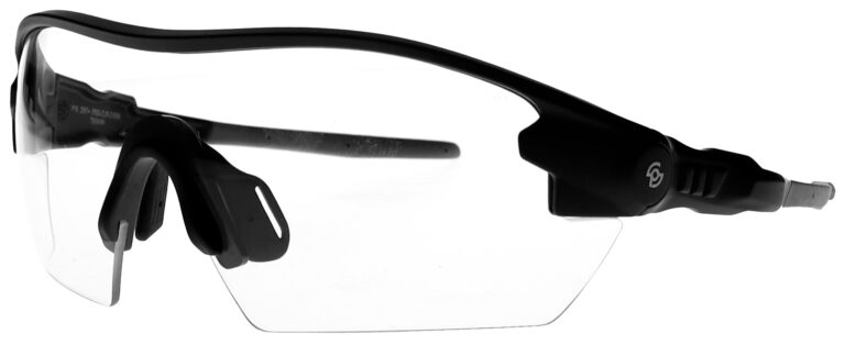 Attenuetch Dash Safety PSG CLR 21504 Clear Frame Lens Angled Side Left Left