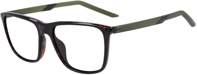 Nike State DV2290 220 Sunglasses Tortoise Green Frame