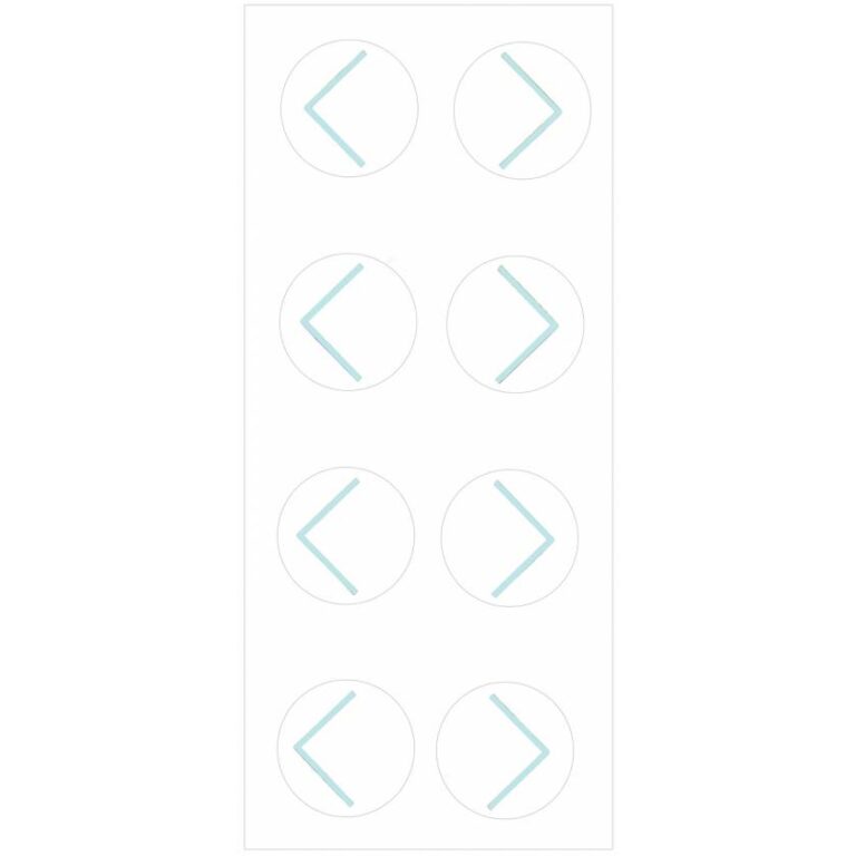 Suremark PortalMark Corner Sheet For Darker Skin Surfaces Radiation Markers
