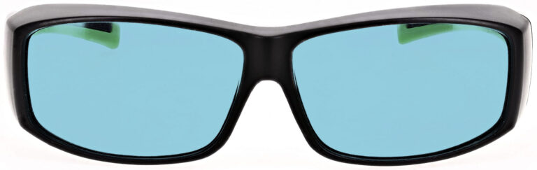 Phillips_Safety-17001-Matte_Black_with_Green-front-lenses_BGKG