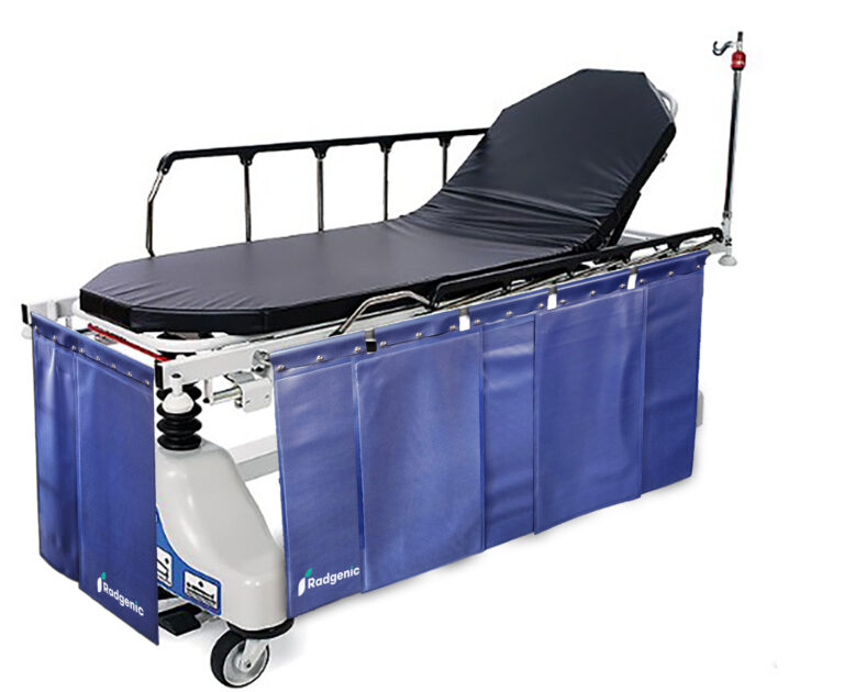 Radiation Protective Shield for Stryker Fluoro Stretcher