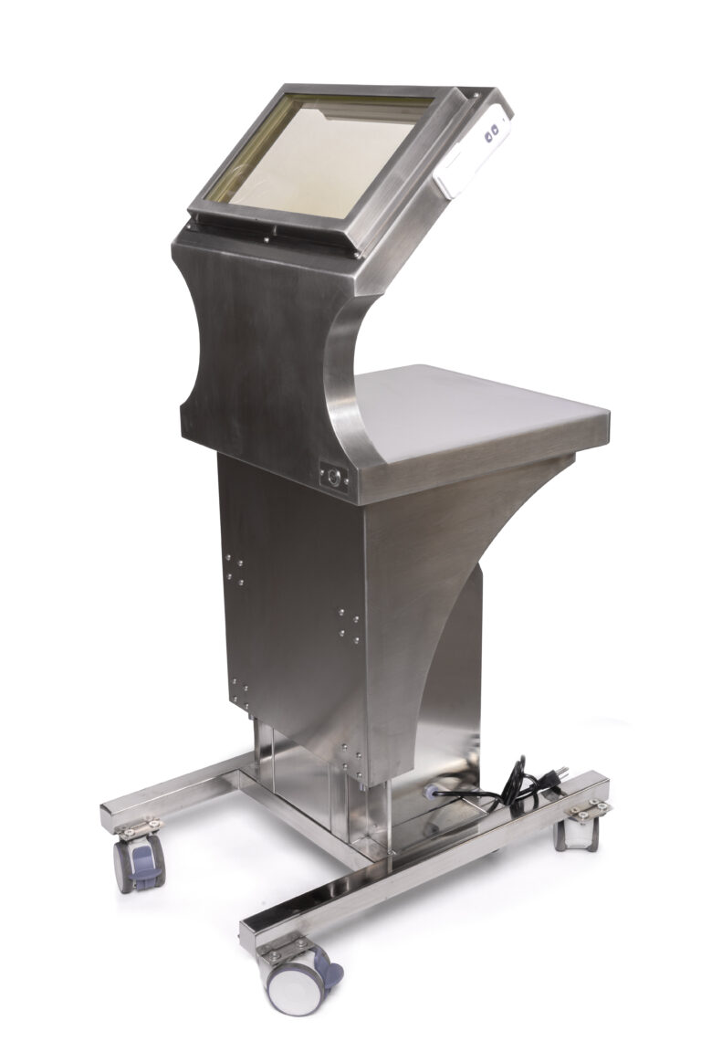 Mobile Nuclear Medicine Injection Cart with Electric Lift – 10 mm Pb Protection