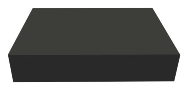 Rectangle Closed Cell Block 14x8x2